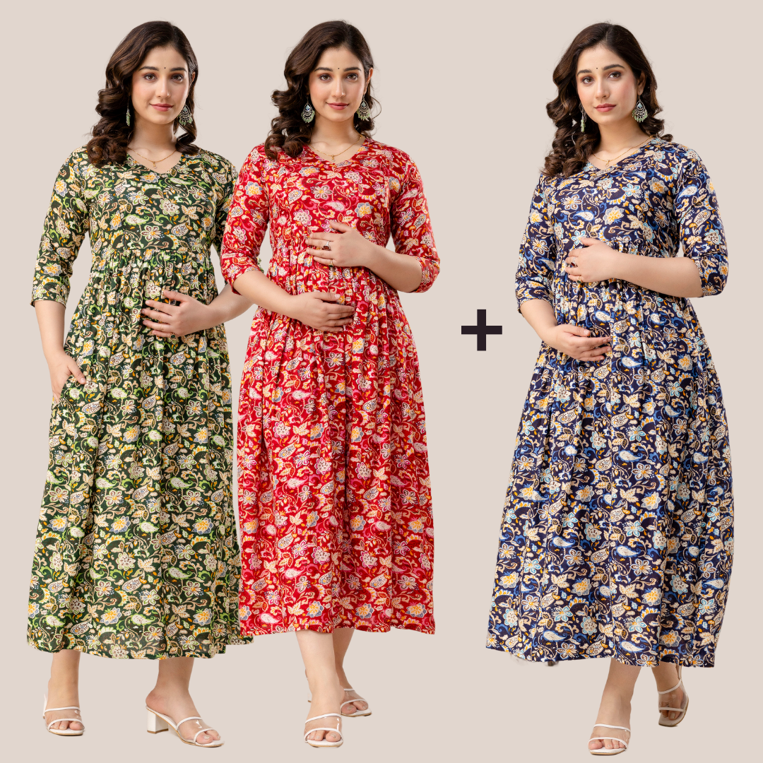 BUY 2 GET 1 FREE - Navy Blue | Red | Green