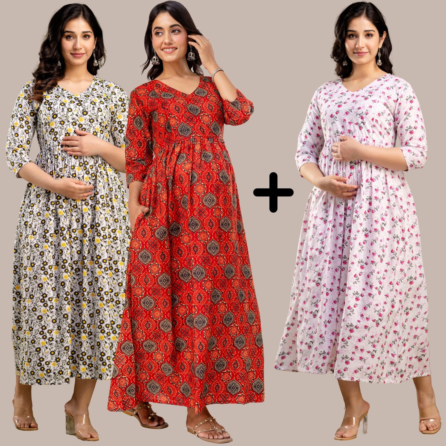 BUY 2 GET 1 FREE - Be Sunshine | Rosy | Mughal Red