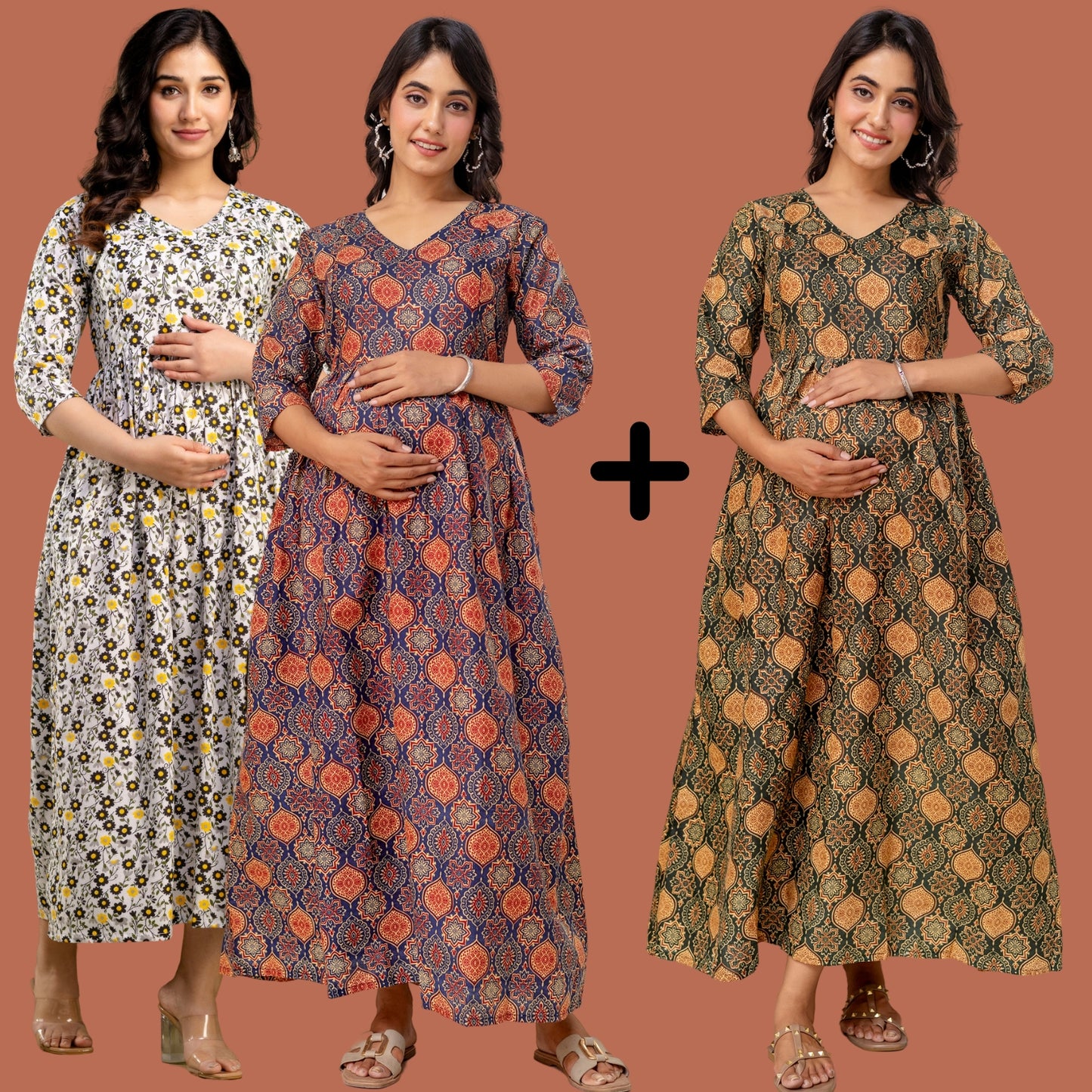 BUY 2 GET 1 FREE - Be Sunshine | Mughal Blue | Mughal Green