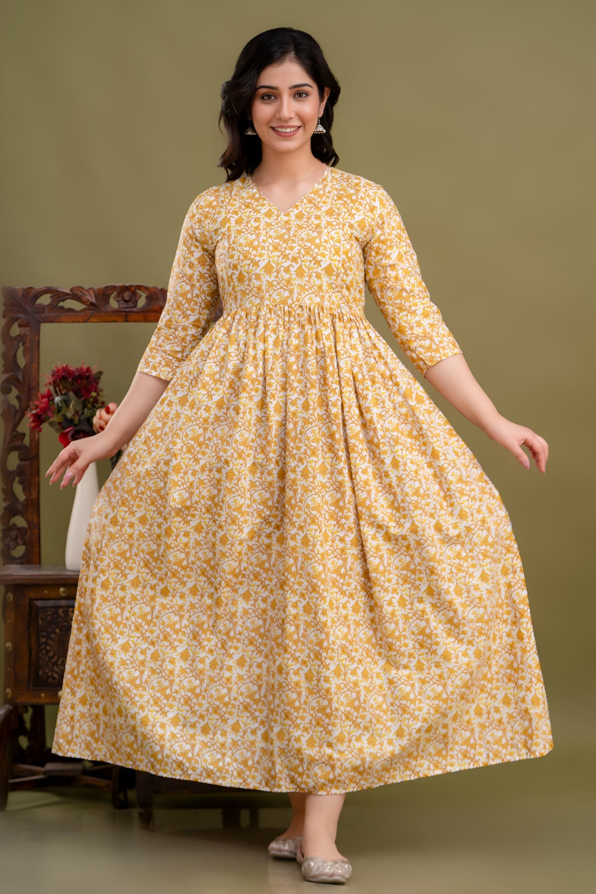 golden-floral