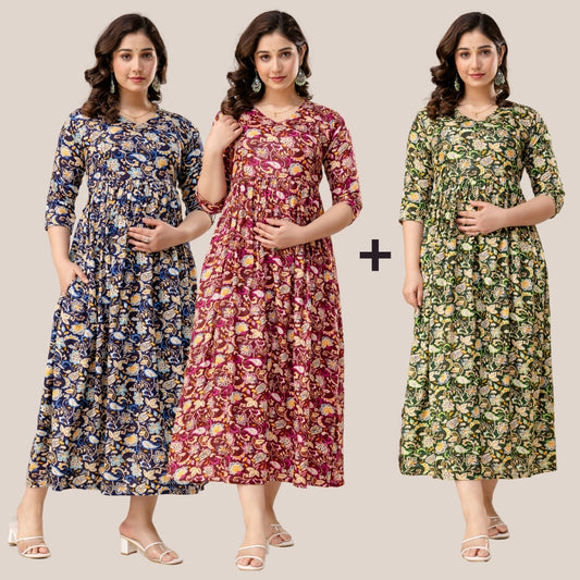 BUY 2 GET 1 FREE - Navy Blue | Maroon | Green