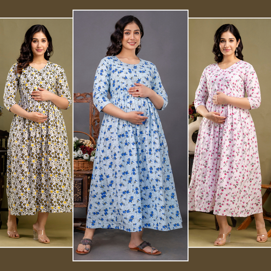 BUY 2 GET 1 FREE - Flower Blue| Rosy | Be Sunshine