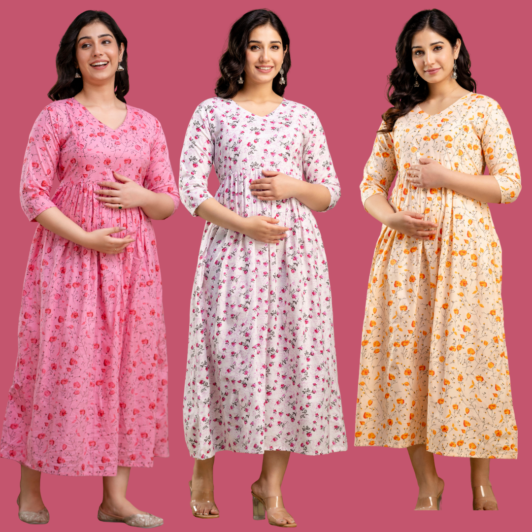 BUY 2 GET 1 FREE - Peach Patel | Rose Patel | Rosy