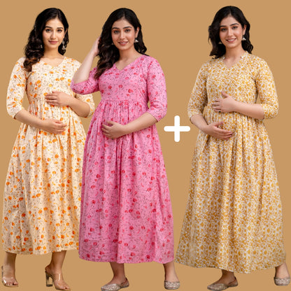 BUY 2 GET 1 FREE - Peach Patel | Rose Patel | Golden